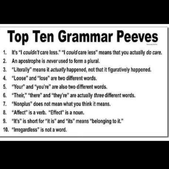 My pet peeve essay