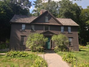 Orchard House, home of the Alcotts