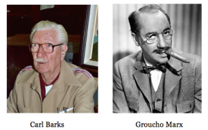 Carl Barks and Groucho Marx 2