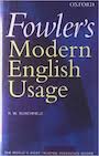 Fowler's Modern English Usage