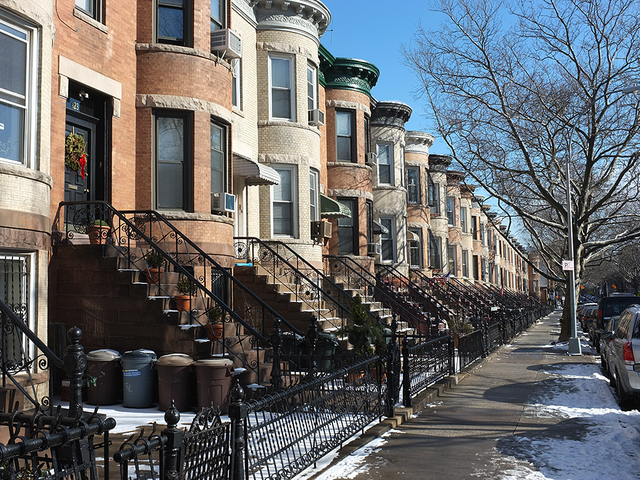 Brownstones in Brooklyn, NY