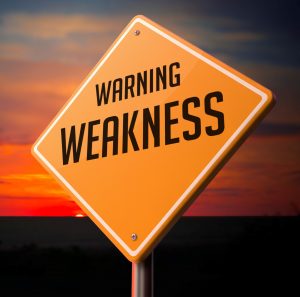 weakness warning
