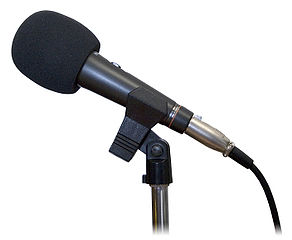 a microphone