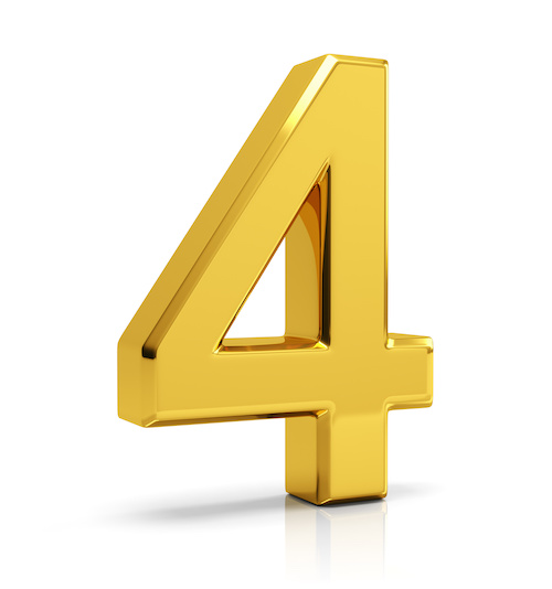 The number 4