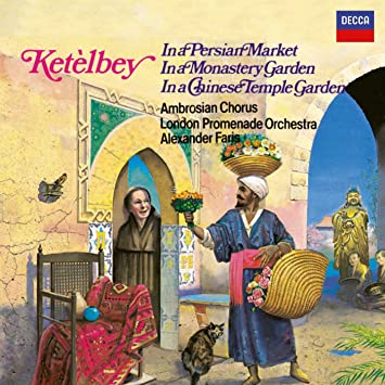 Sheet music for Ketelby's "In a Persian Market"
