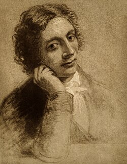 Poet John Keats after J. Severn Wiki